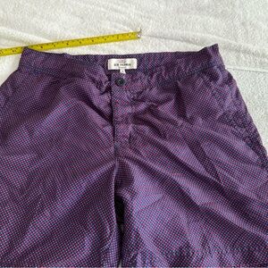 Ben Sherman Men's Shorts in Purple with Dotted Design